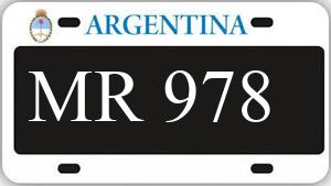 Patente AA978MR