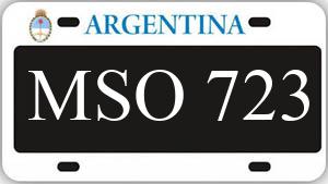 Patente MSO723
