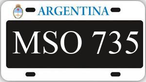 Patente MSO735