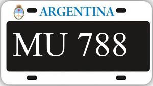 Patente AA788MU