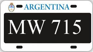 Patente AA715MW