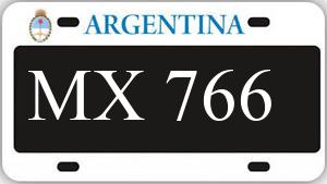 Patente AA766MX