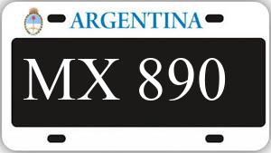 Patente AA890MX