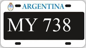 Patente AA738MY
