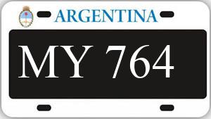 Patente AA764MY