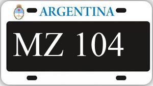 Patente AA104MZ