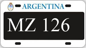 Patente AA126MZ