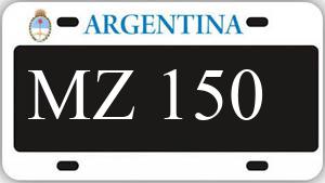 Patente AA150MZ