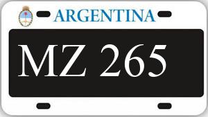 Patente AA265MZ