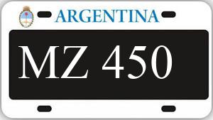 Patente AA450MZ