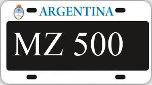 Patente AA500MZ