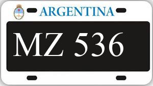 Patente AA536MZ