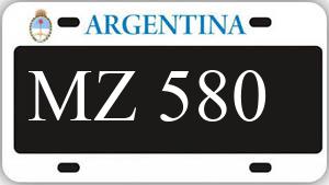 Patente AA580MZ