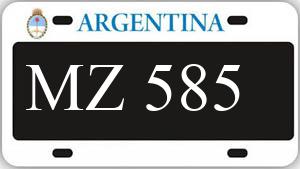 Patente AA585MZ