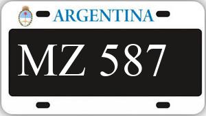 Patente AA587MZ