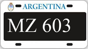 Patente AA603MZ