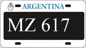Patente AA617MZ