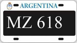 Patente AA618MZ