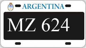 Patente AA624MZ