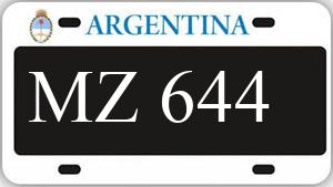 Patente AA644MZ