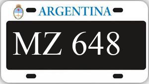 Patente AA648MZ