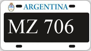 Patente AA706MZ