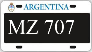 Patente AA707MZ