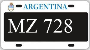 Patente AA728MZ