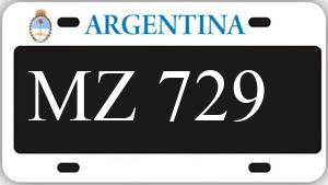 Patente AA729MZ