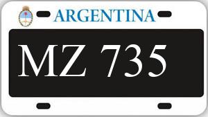 Patente AA735MZ