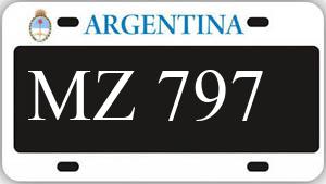 Patente AA797MZ