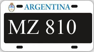 Patente AA810MZ