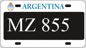 Patente AA855MZ