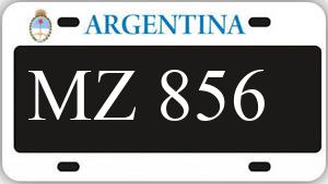 Patente AA856MZ