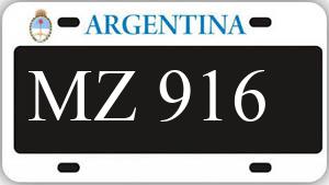 Patente AA916MZ