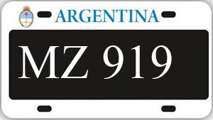 Patente AF919MZ