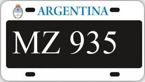 Patente AF935MZ