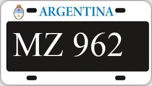Patente AA962MZ
