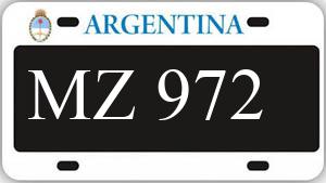 Patente AA972MZ