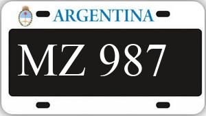 Patente AA987MZ