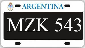 Patente MZK543