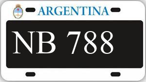 Patente AA788NB