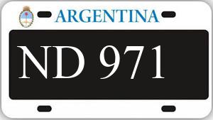 Patente AE971ND
