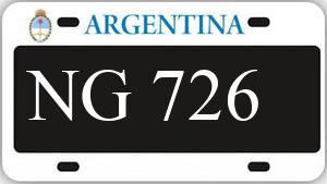 Patente AA726NG