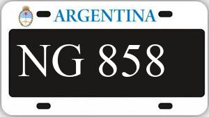 Patente AA858NG