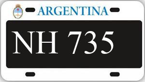 Patente AA735NH