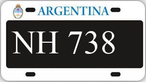 Patente AA738NH
