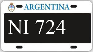 Patente AA724NI