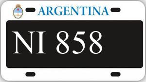 Patente AA858NI
