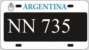 Patente AA735NN